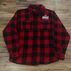 Toronto Rock NLL Lacrosse Flannel Size Medium